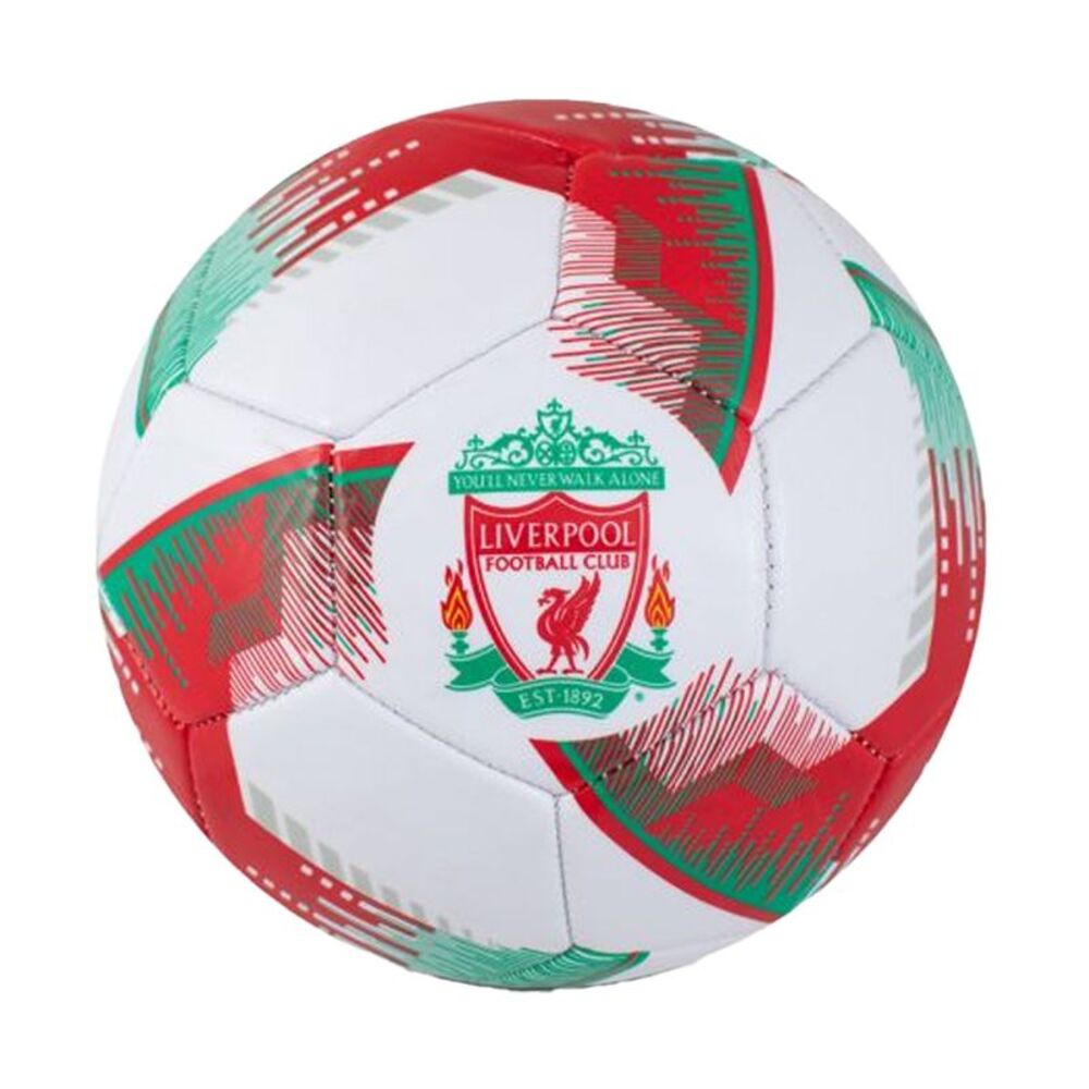 Liverpool FC Blitz Soccer Ball / Red/White